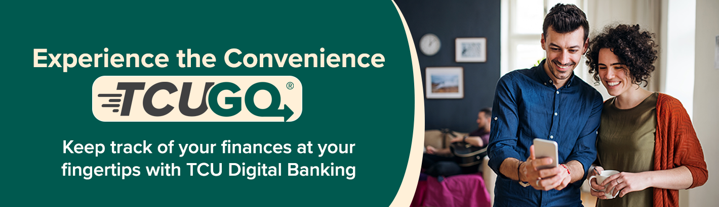Experience the convenience: Keep track of your finances at your fingertips with TCU Digital Banking